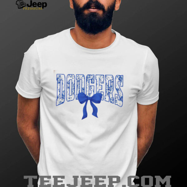 Dodgers Baseball Coquette Sweatshirt