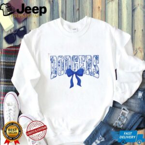 Dodgers Baseball Coquette Sweatshirt