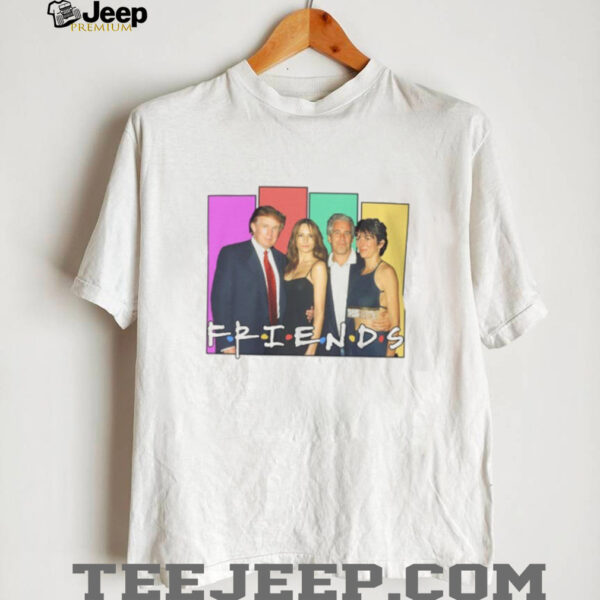 Donald Trump And Jeffrey Epstein Best Friends Parody Shirt