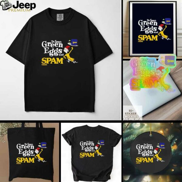 Dr Seuss Green Eggs And Spam Classic 65th Anniversary shirt