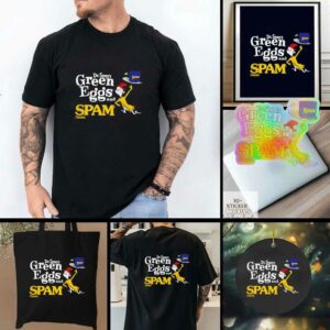 Dr Seuss Green Eggs And Spam Classic 65th Anniversary shirt