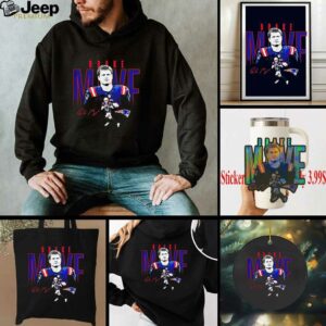 Drake Maye shadow player signature New England Patriots shirt