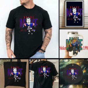 Drake Maye shadow player signature New England Patriots shirt