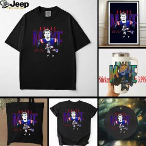 Drake Maye shadow player signature New England Patriots shirt