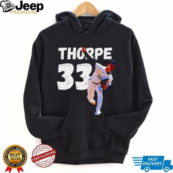 Drew Thorpe No. 33 Chicago White Sox baseball shirt