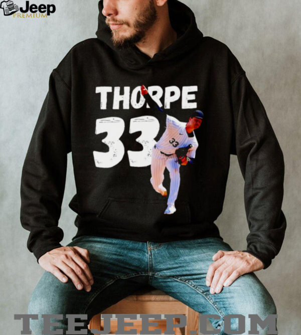 Drew Thorpe No. 33 Chicago White Sox baseball shirt
