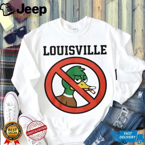 Duck Louisville no smoking shirt