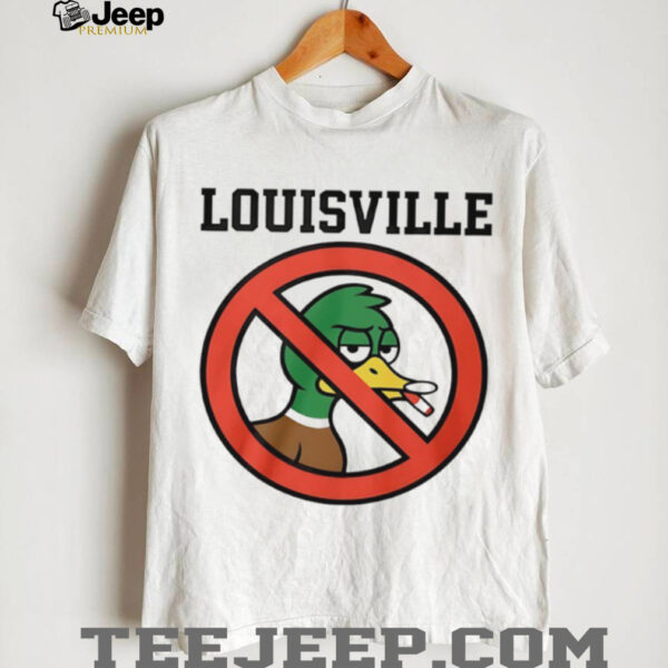 Duck Louisville no smoking shirt