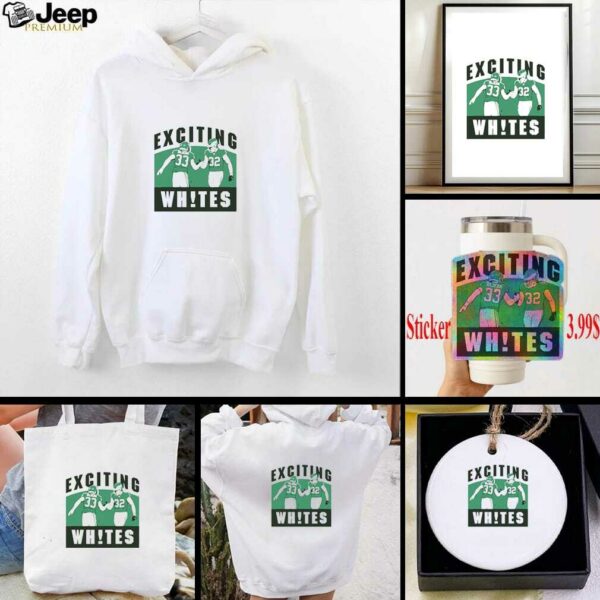 Eagles Cooper Dejean and Reed Blankenship Exciting Whites shirt