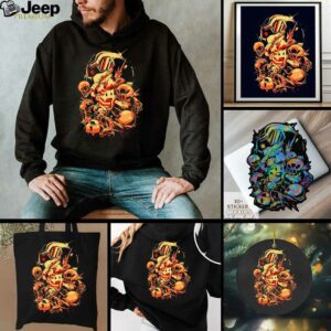 Earthbound Hero vs Dark Army cartoon shirt