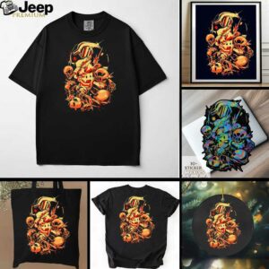 Earthbound Hero vs Dark Army cartoon shirt