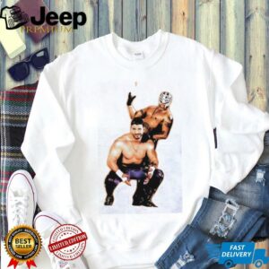 Eddie Guerrero and Rey Mysterio WWE graphic shirt
