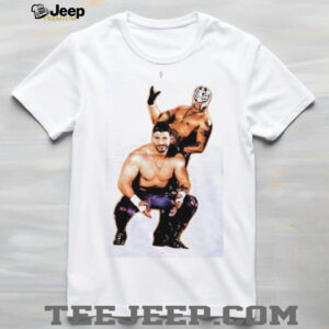 Eddie Guerrero and Rey Mysterio WWE graphic shirt