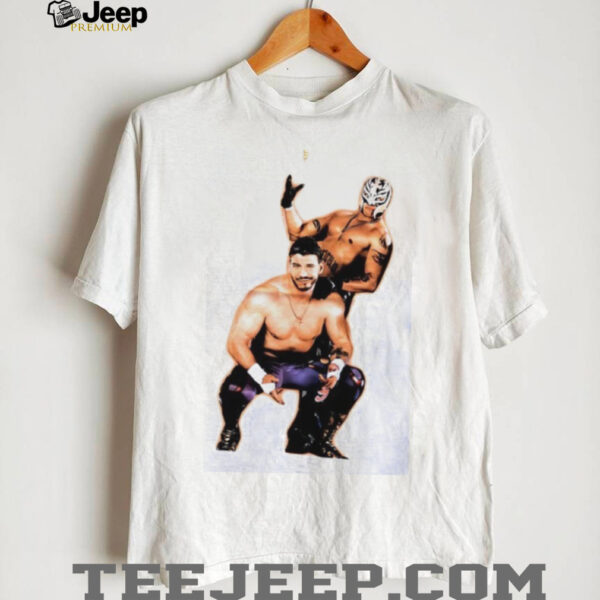 Eddie Guerrero and Rey Mysterio WWE graphic shirt