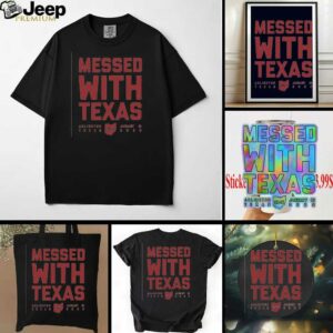 Eleven Warriors Messed with Texas Arlington Texas 2025 shirt