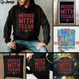 Eleven Warriors Messed with Texas Arlington Texas 2025 shirt