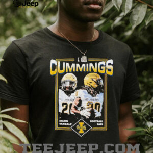 Eli Cummings portrait Idaho Vandals football 2025 shirt