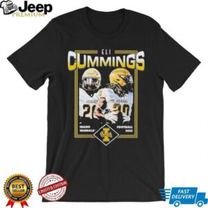 Eli Cummings portrait Idaho Vandals football 2025 shirt