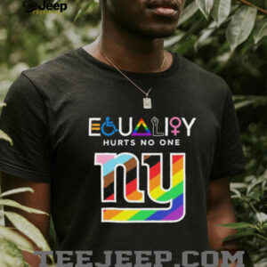 Equality Hurts No One New York Giants Pride Shirt