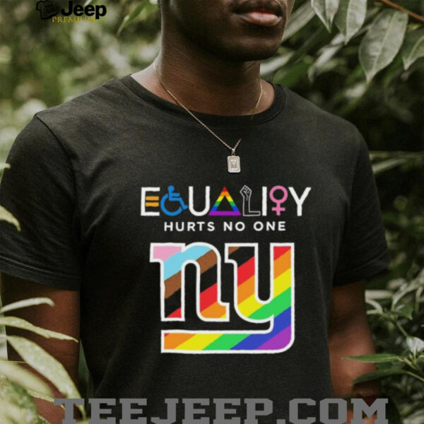 Equality Hurts No One New York Giants Pride Shirt