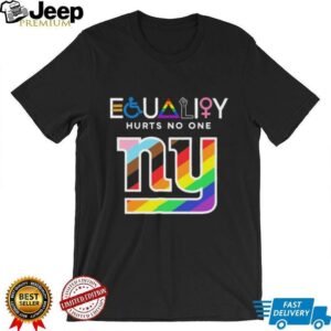 Equality Hurts No One New York Giants Pride Shirt