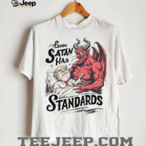 Even Satan Has Standards Trump And Satan In Devil Hell...