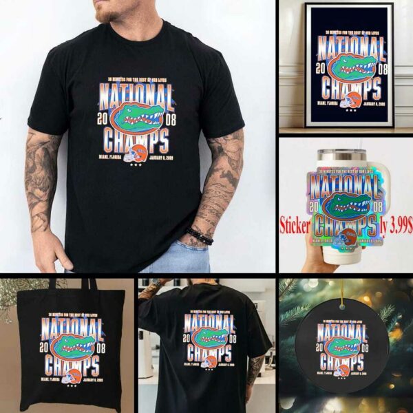 Florida Gators 2008 National Champions shirt