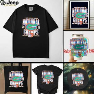 Florida Gators 2008 National Champions shirt