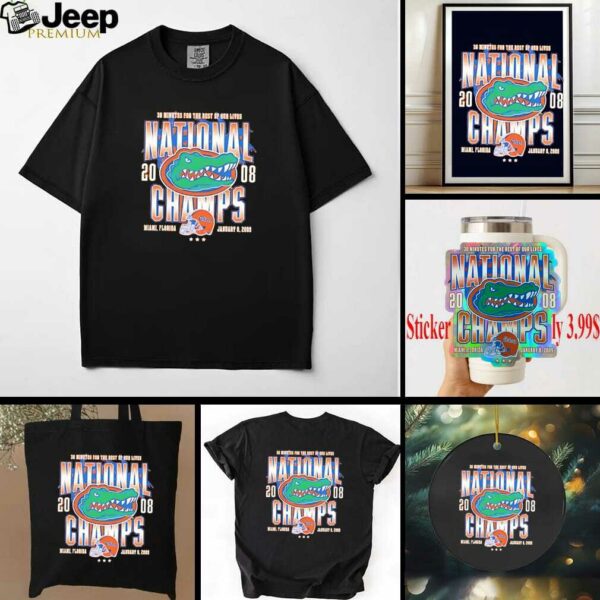 Florida Gators 2008 National Champions shirt