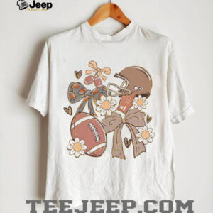 Football Coquette Game Day Football Shirt