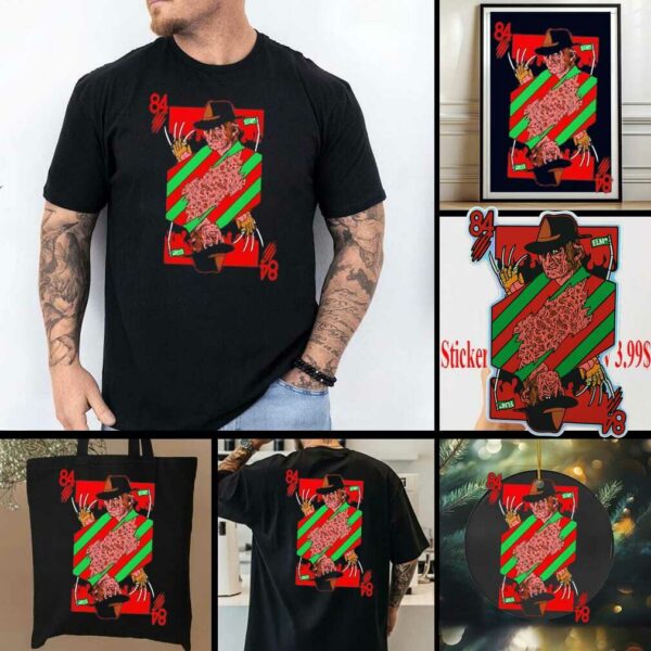 Freddy 84 horror halloween shirt