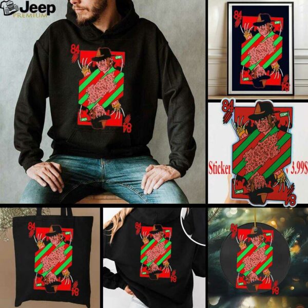 Freddy 84 horror halloween shirt