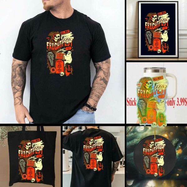 Frightfest the dark heart of cinema 2025 shirt