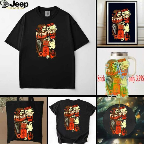 Frightfest the dark heart of cinema 2025 shirt