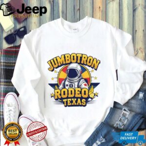Funny Space Cowboy Jumbotron Rodeo Texas Astronaut Design shirt