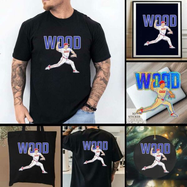 Gage Wood Ace Pose Philadelphia Phillies Baseball shirt