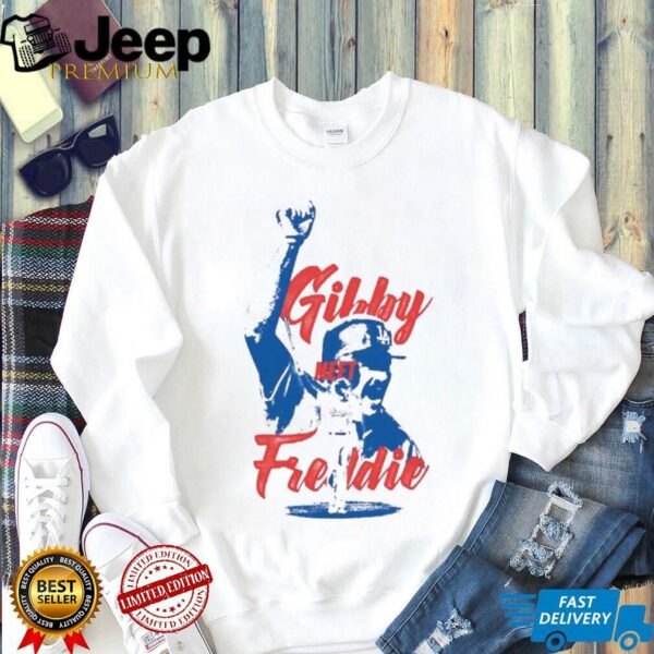Gibby Meet Freddie Los Angeles Dodgers championship graphic shirt