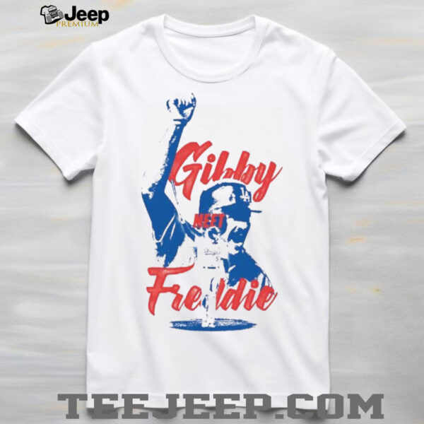Gibby Meet Freddie Los Angeles Dodgers championship graphic shirt
