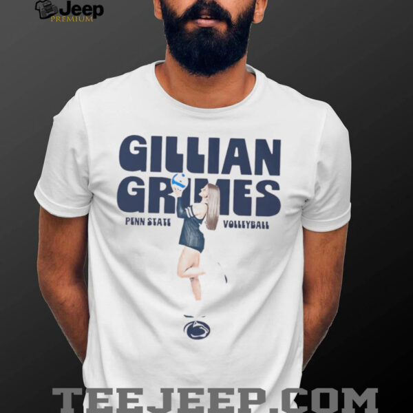 Gillian Grimes illustrated Penn State volleyball shirt