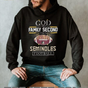 God First Second Florida State Seminoles Football shirt