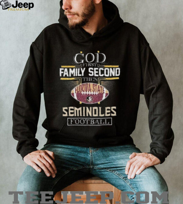 God First Second Florida State Seminoles Football shirt