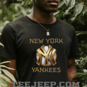Golden New York Yankees Shirt
