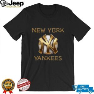 Golden New York Yankees Shirt