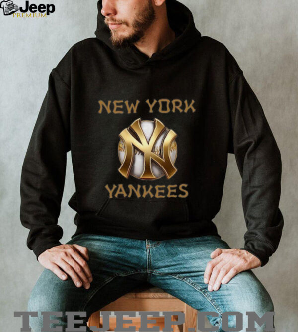 Golden New York Yankees Shirt