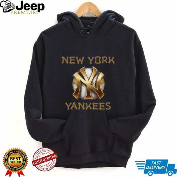 Golden New York Yankees Shirt