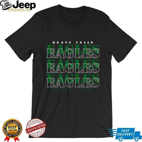 Grape Creek Eagles Repetition T Shirt