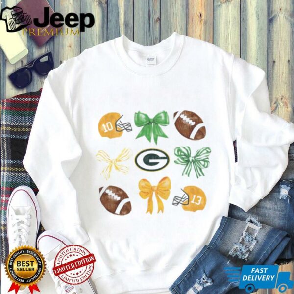 Green Bay Packers Football Coquette Green Bay Fan Shirt