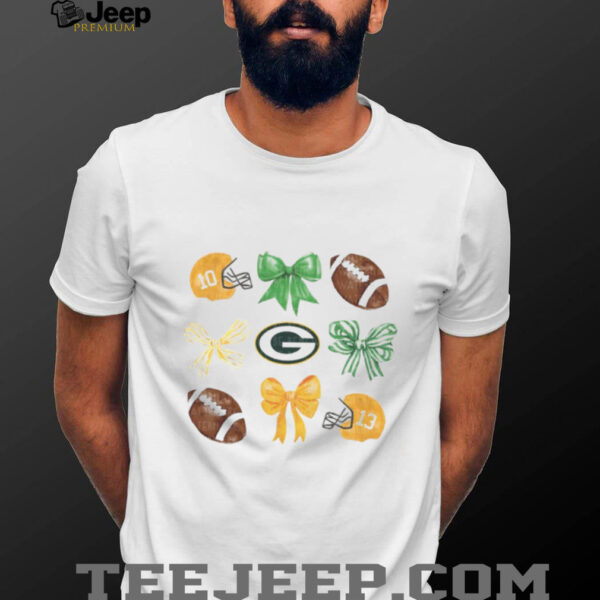 Green Bay Packers Football Coquette Green Bay Fan Shirt