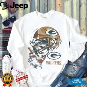 Green Bay Packers signature helmet shirt