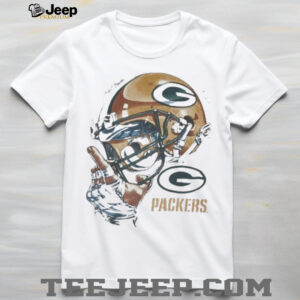 Green Bay Packers signature helmet shirt